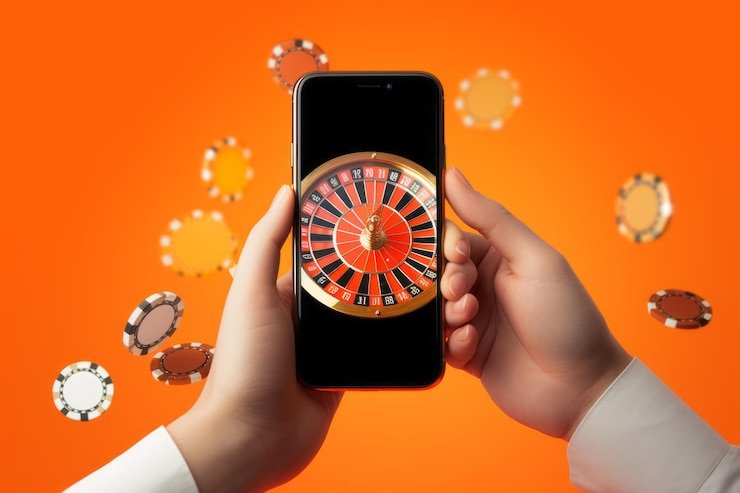 Antarmuka pengguna Speed Roulette akar toto dengan tombol taruhan